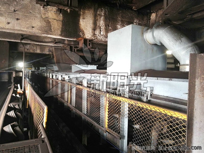 复杂环境下多点入料无动力降尘系统